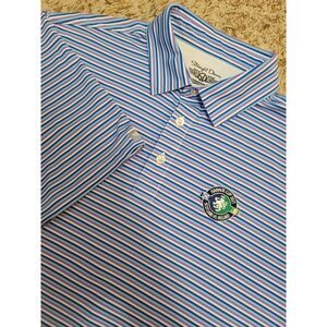 Straight‎ Down Peformance Striped Polo Ivanhoe Cup 2021 Scotland Vs. Ireland